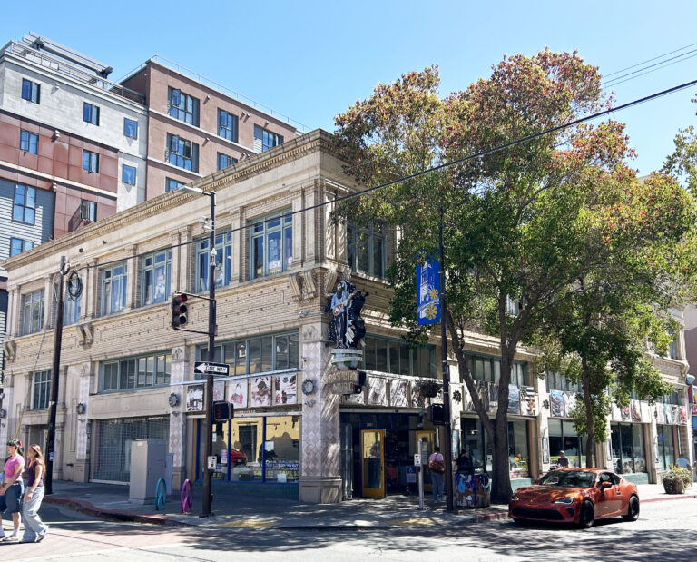 Picture of the store front of Rasputin Music in Berkeley